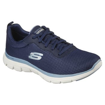 Skechers Flex Appeal 4.0 - Brilliant V Dames Sneakers - Navy - Maat 38