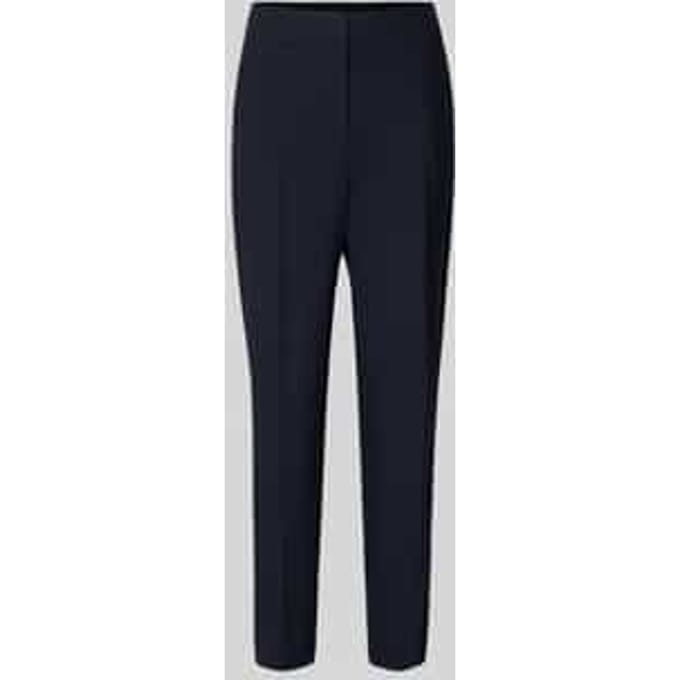 Regular fit smalle broek met persplooien