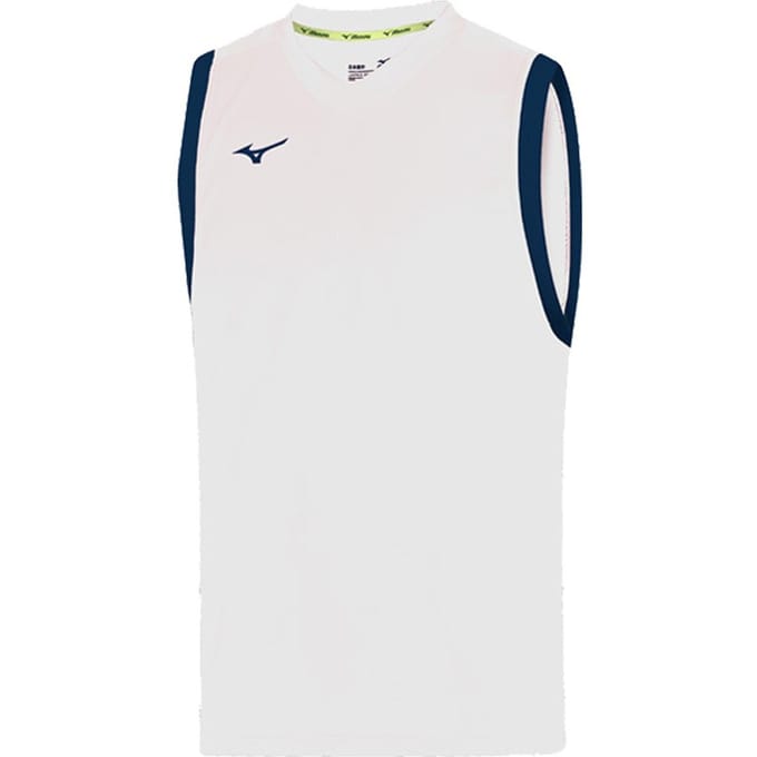 Mizuno Authentic Basketbal Heren Wit Vest