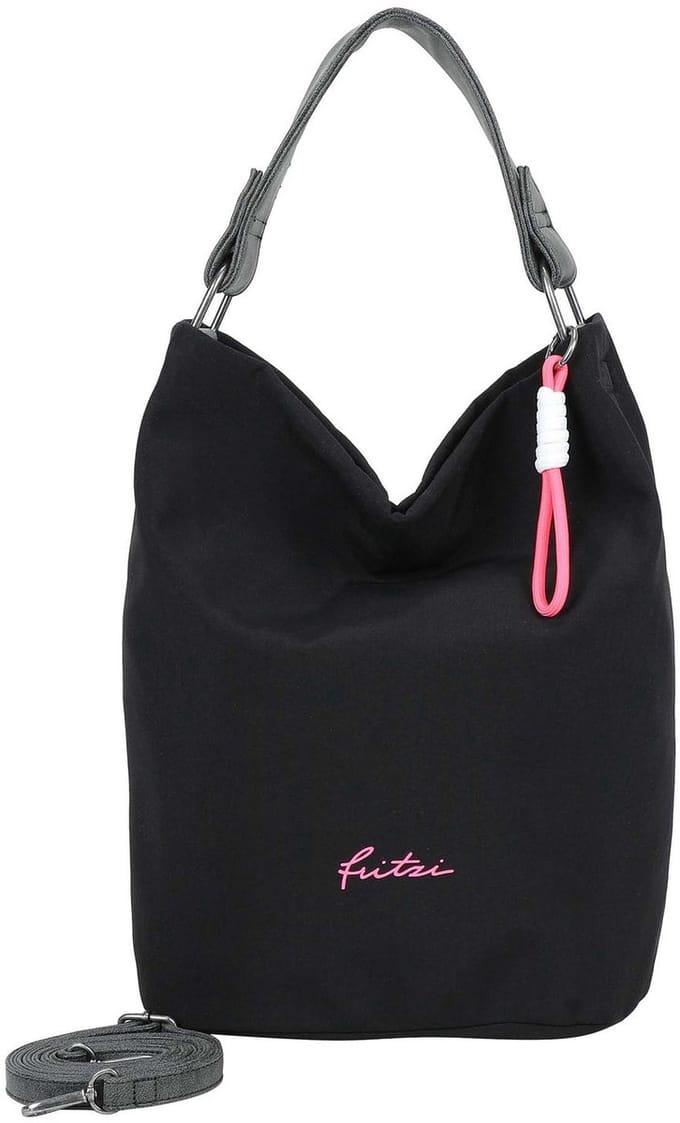 Fritzi aus Preußen schoudertas Lea Hobo Black zwart