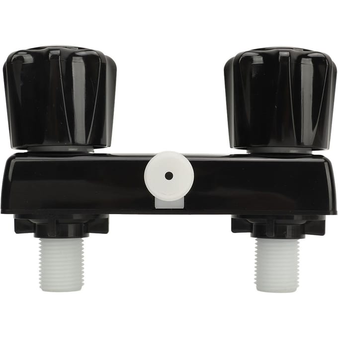 Inverseur de vanne de douche pour VR Facile à installer Robinet de douche avec 2 boutons pour bateau wagon Base noire noir