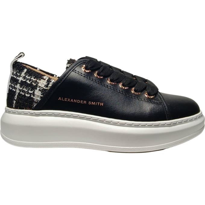 Damesschoenen Alexander Smith Wembley vrouw-zwart wit