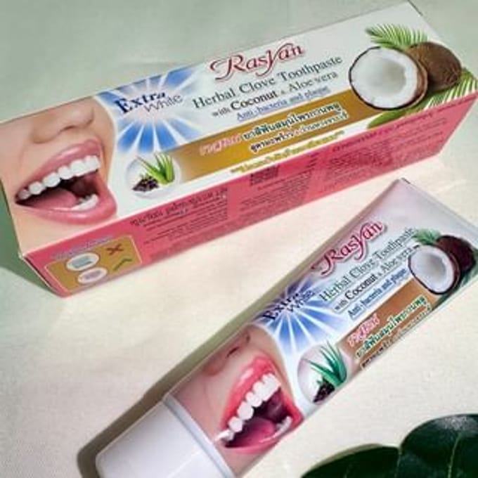 Tandpasta - ISME - Rasyan - Witheid - Tandvleesbescherming - Zonder fluoride