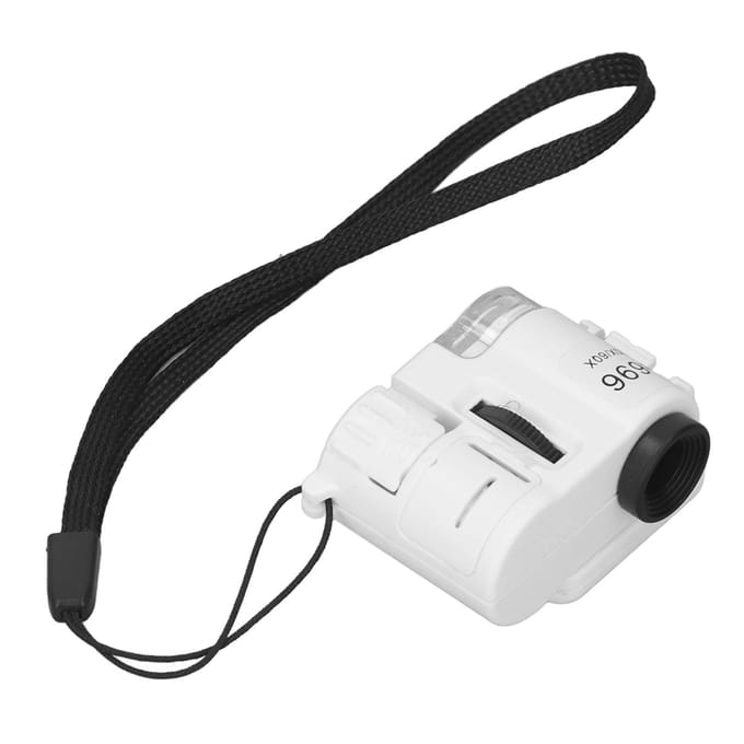 Draagbare Vergrootglas LED Opvouwbaar 20X 60X Helder Zicht Veelzijdig Mini Handheld Vergrootglas voor