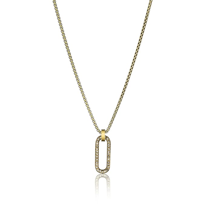 Stainless steel ketting voor vrouwen Marc Lauder Ciampino