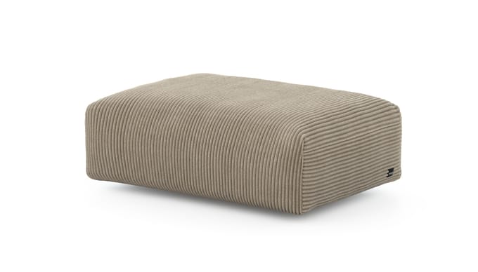 vetsak Sofa Seat 105 x 63 cm Koord Velours - Cord Velours zand
