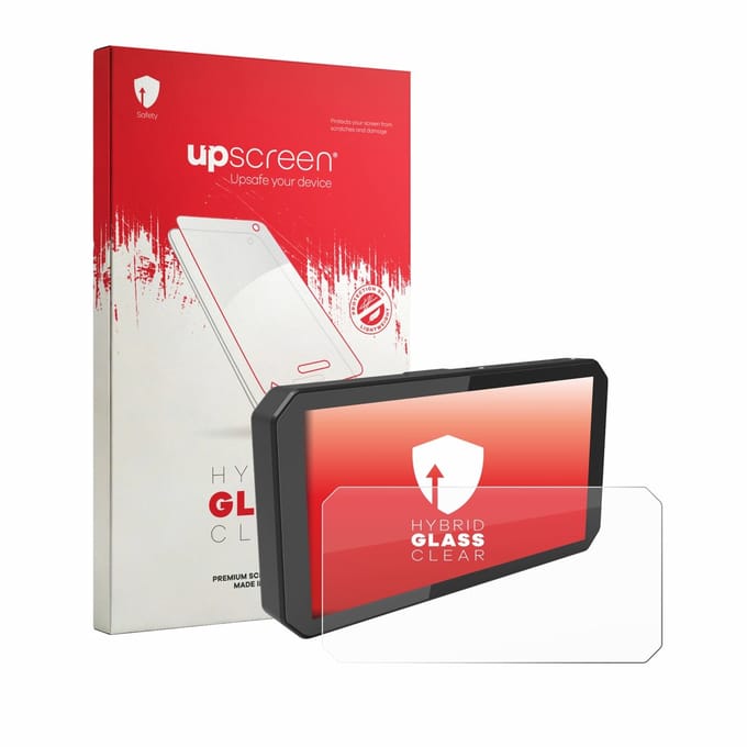 upscreen - Screenprotector voor Innovv N1 Pro 5.99" - Folie Beschermfolie Beschermglas transparant