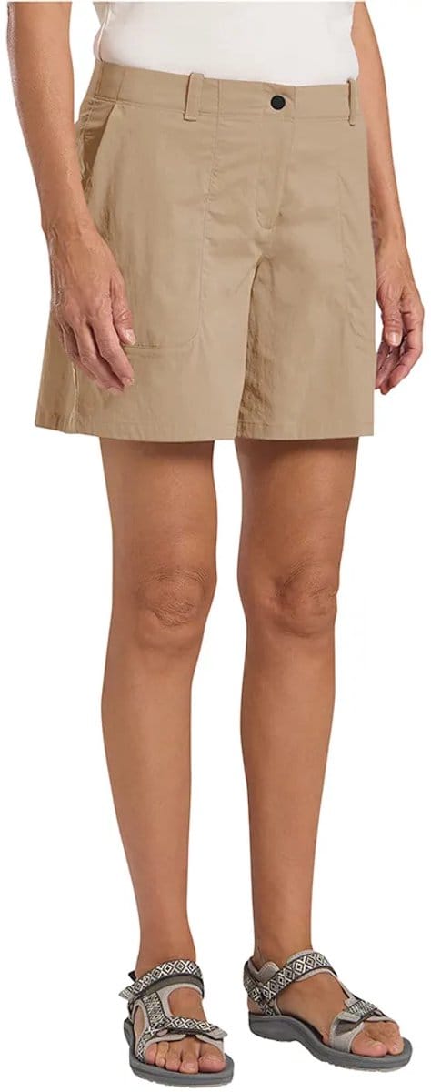 Jack Wolfskin Desert Korte Broek Beige 8 Vrouw