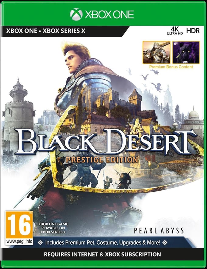 Black Desert - Prestige Edition - Microsoft Xbox One - MMORPG