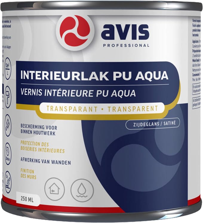 Avis Aqua PU Lak Zijdeglans