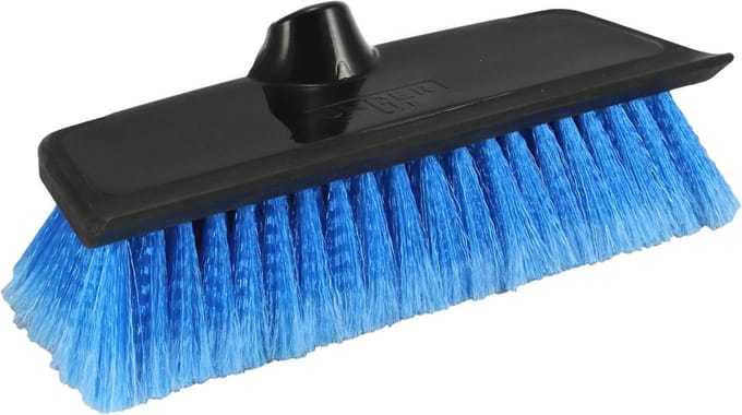 Professionele Hydropower Soft borstel met rakel, 25,4 cm voor effectieve reiniging