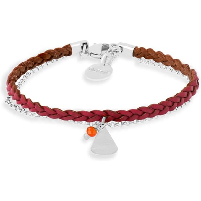 Scmyk armband BG-267 G Teardrop zilverkleurig