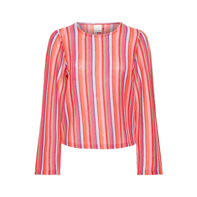 Dames-T-shirt met lange mouwen Ichi Libella