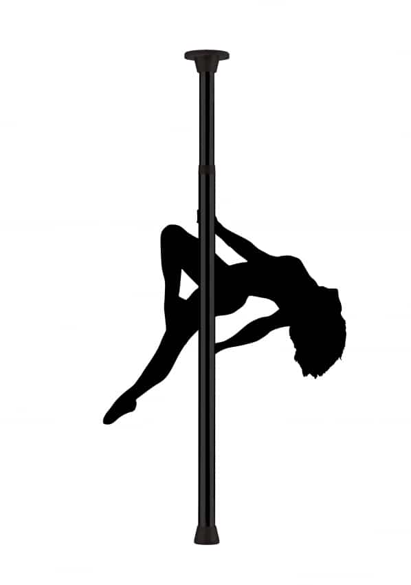 Ouch! Dance Pole / Danspaal - Zwart