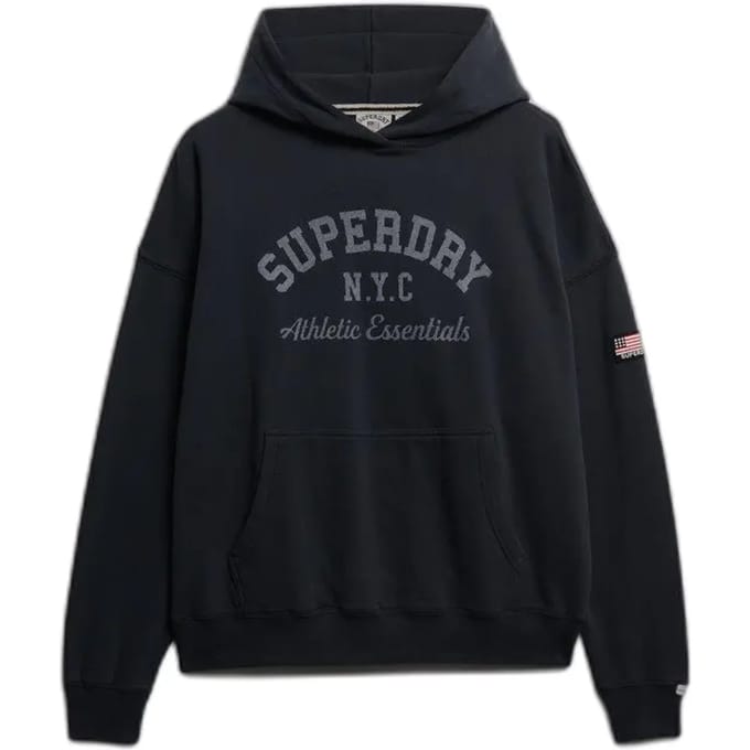 Superdry - Athletic Essentials Relaxed Hoodie - Dames - Hoodies