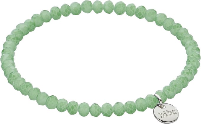 Biba Kralen Armband Mint | 4 mm