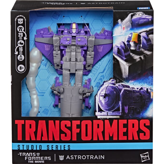 Hasbro The Transformers: The Movie Studio Series Leader Class Action Figure Astrotrain 17 cm Action Figuur