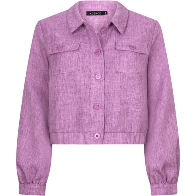 Ydence Jacket Jinte Jassen Dames - Zomerjas - Lila - Maat L