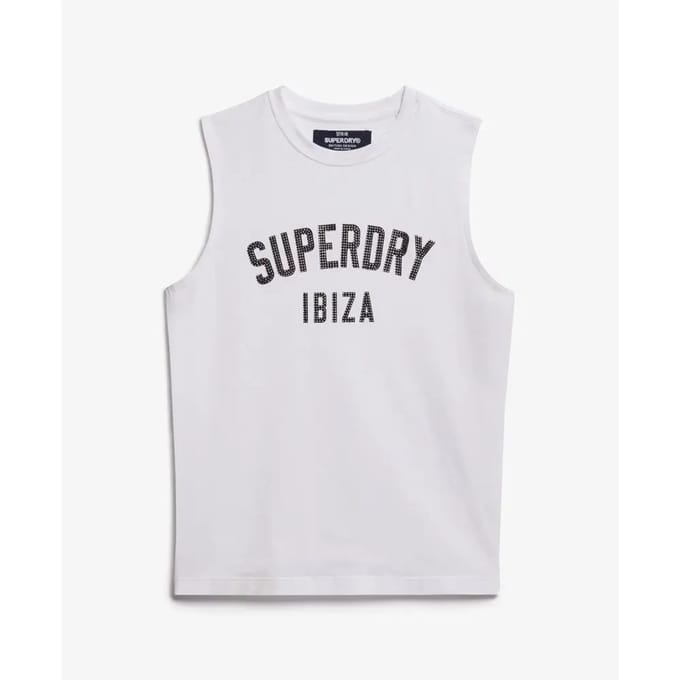 Superdry - Aansluitende Sport Luxe tanktop - Dames - Vesten