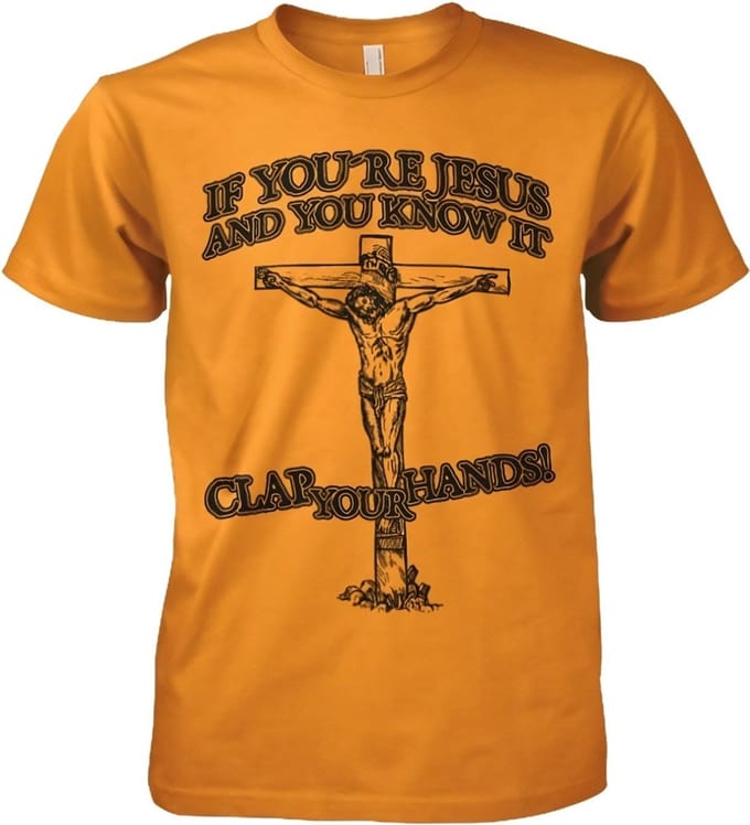 Hybris If You're Jesus – Klap in je handen! Oranje