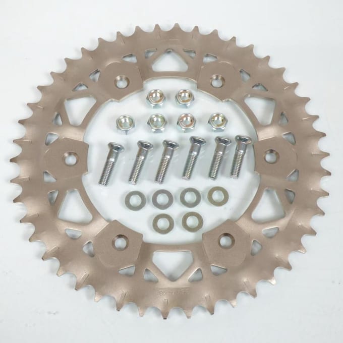 Couronne de transmission Sunstar pour Moto Husaberg 400 Fe E 2000 à 2003 46 dents / ARG Neuf