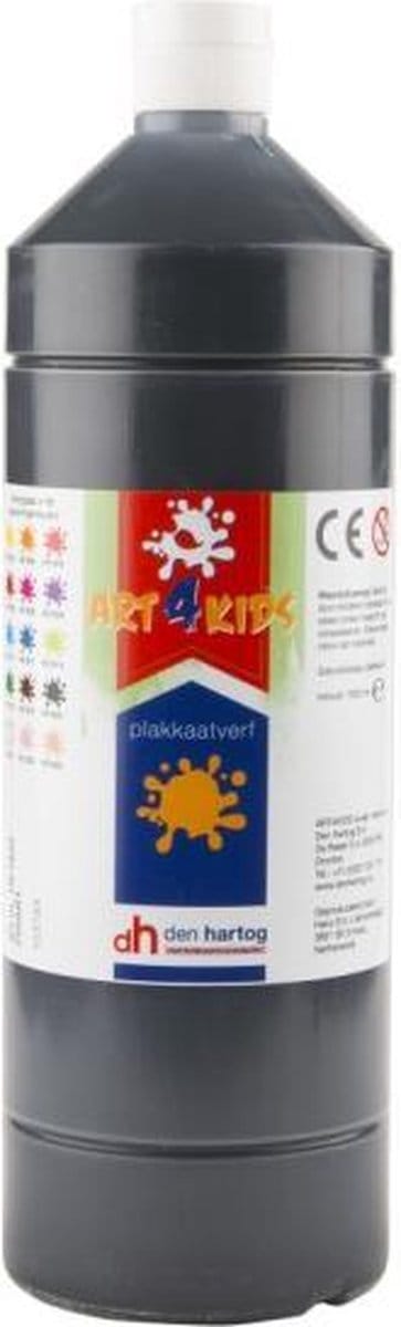 Plakkaatverf Art4Kids ZWART 1000ml