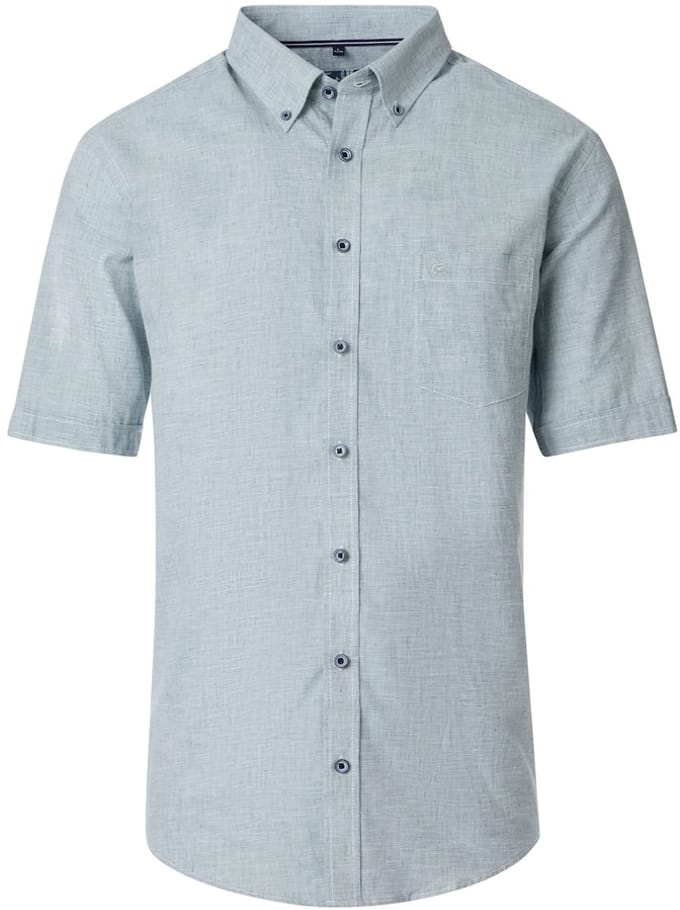 Casa Moda Casual Overhemd Korte Mouw Linnenmix 954457100-300 - L