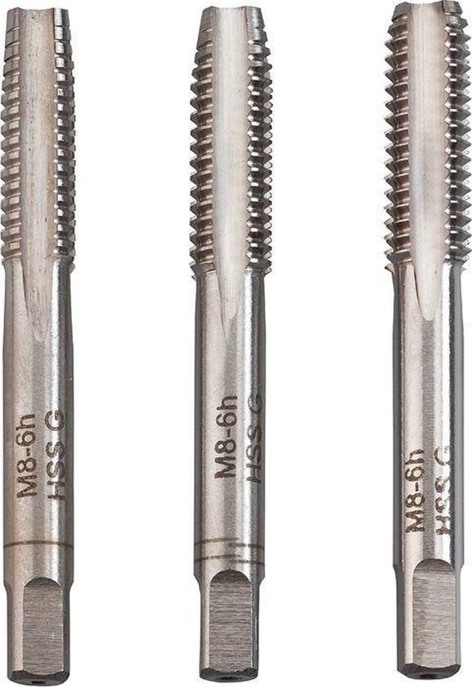 kwb 443305 Schroefdraadsnijderset 3-delig M5 0.8 DIN 352 HSS 3 stuk(s)