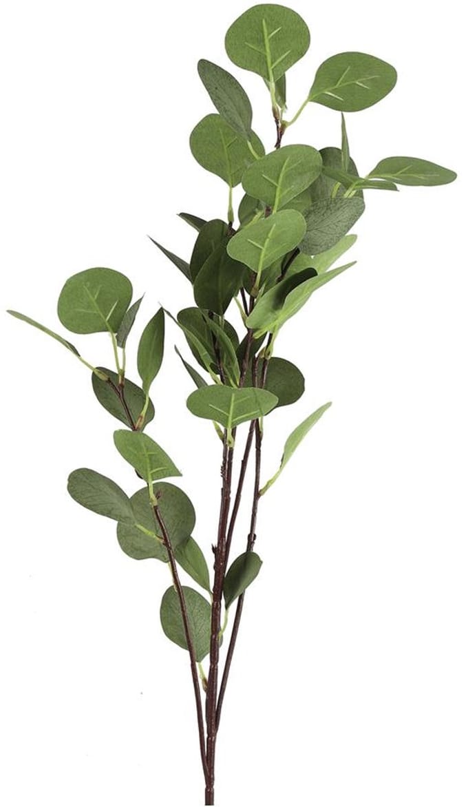 Kunsttak Eucalyptus groen 17xH90cm