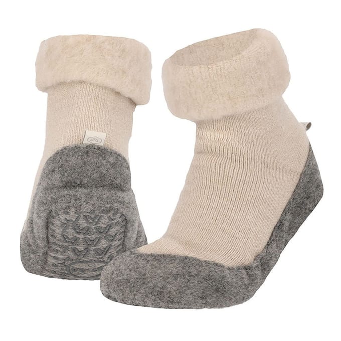 Home Shoe - Unisex - Slofsokken - Beige - Beige / 37/38