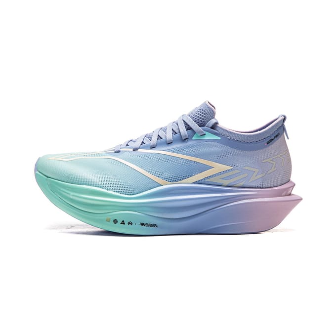 Chaussures de course Li Ning Feidian 6 Elite Amorti Baskets Unisexe Bleu Île ARMW001-8 44⅓ gray