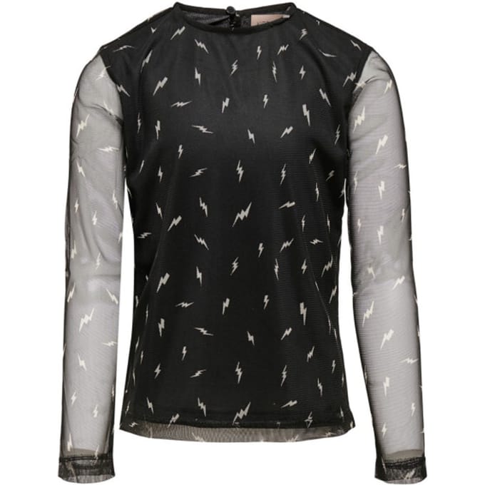 Top kids only Zwart dessin maat 116