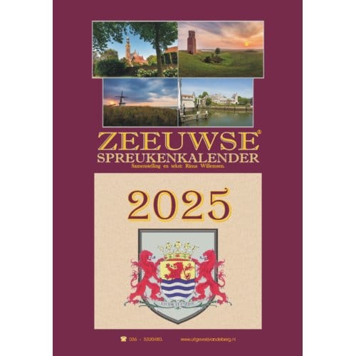Zeeuwse Spreukenkalender 2025 - Rinus Willemsen