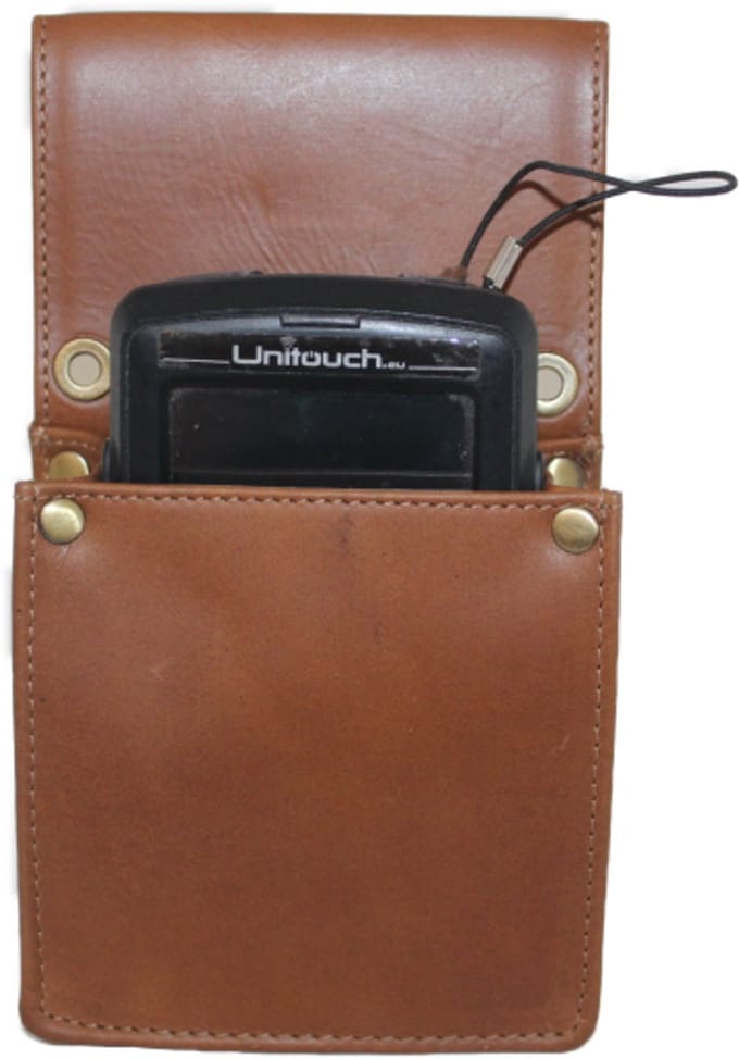 Holster D voor terminal Cognac 6308C
