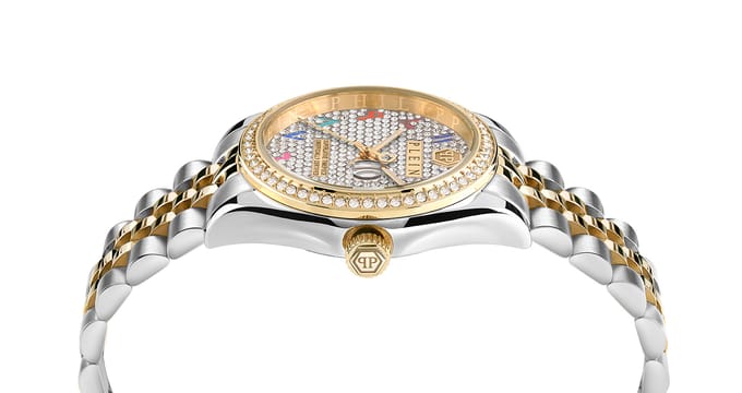 Philipp Plein Date Superlative PW2BA0123 Horloge - Staal - Multi - Ø 38 mm