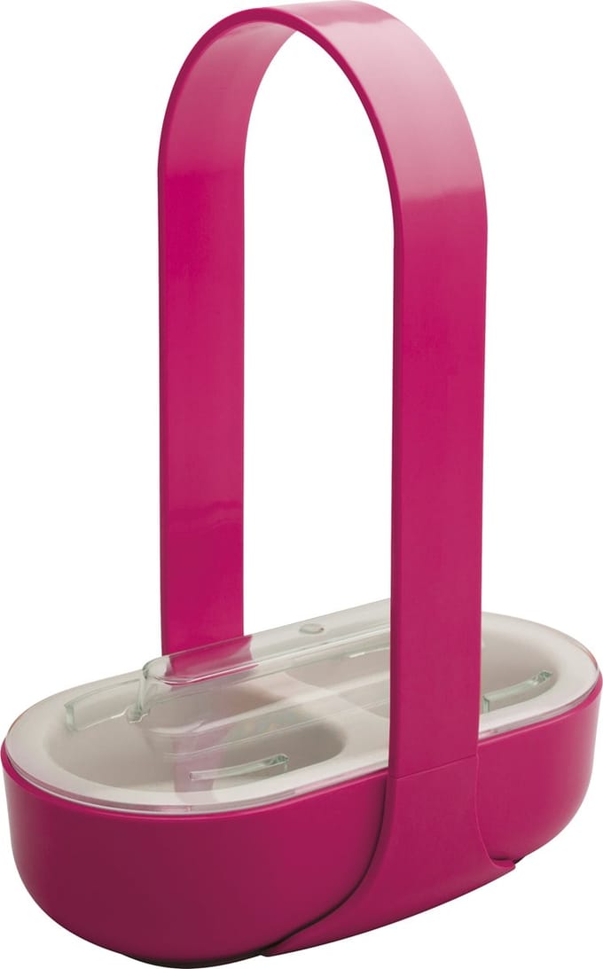 Zak!Designs Kitchen2Table - Olie- en azijnstel - 20 x 11 x 27 cm - Paars