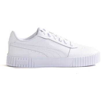 PUMA Carina 2,0 Dames Sneakers - Wit/Zilver
