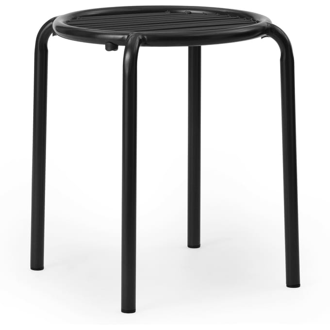 Normann Copenhagen Vig Outdoor kruk - zwart/zwart