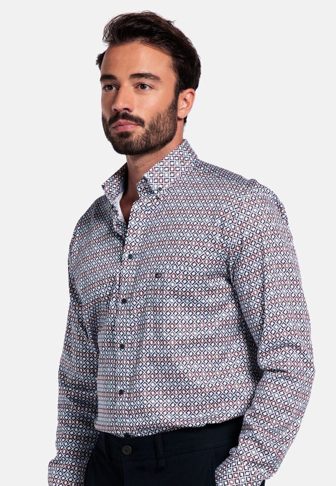 Giordano Deep Mauve Regular Fit 527014 40