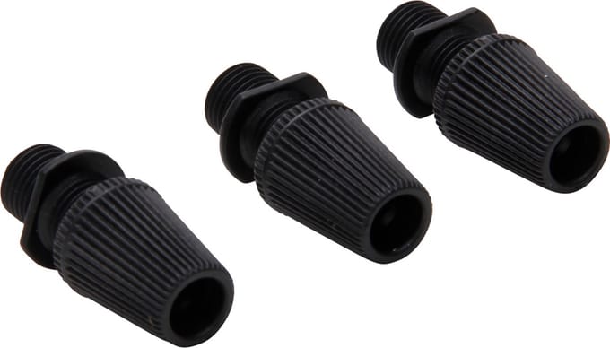 Kopp Trekontlasting - Zwart - 3 stuks