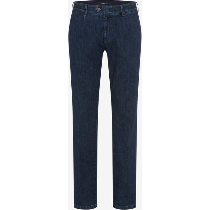 Eurex Heren Jeans  Style LUIS BLUE, denim blauw regular, maat 50
