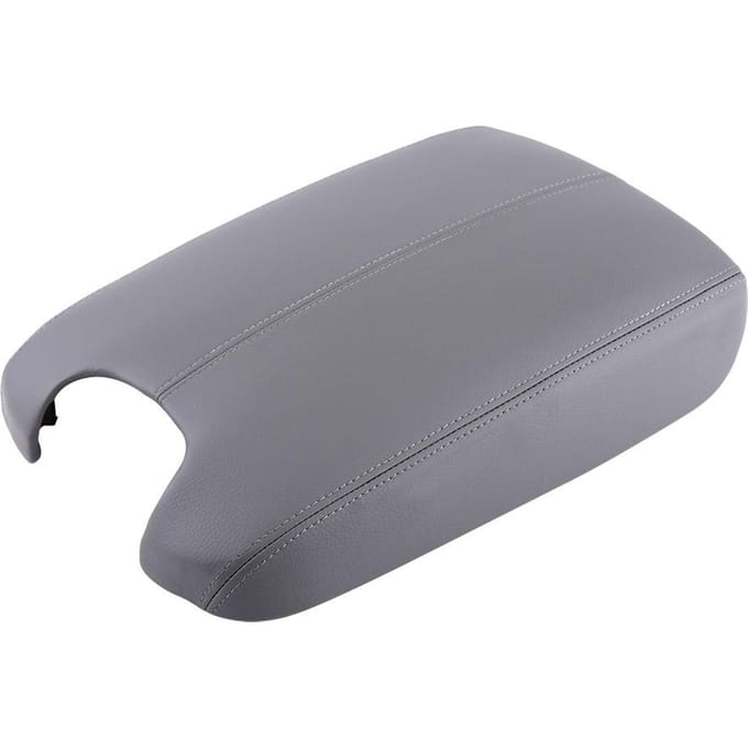 Kunstleer Armsteun Middenconsole Dekselhoes Voor Honda Accord 2008 2012 Grijs grijs