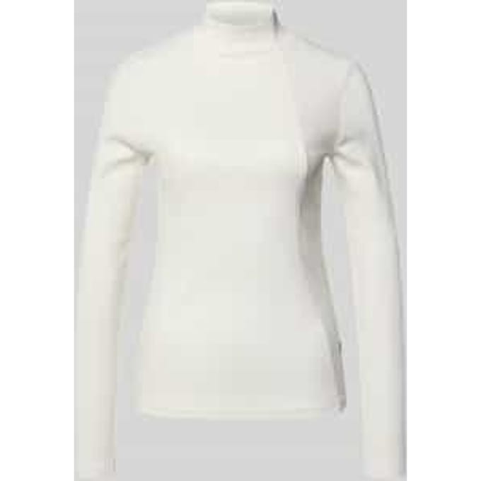 Shirt met lange mouwen en opstaande kraag