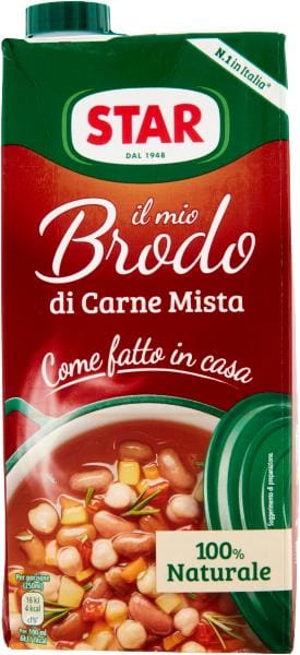 Vleesbouillon il mio brodo di carne mista 1l - star
