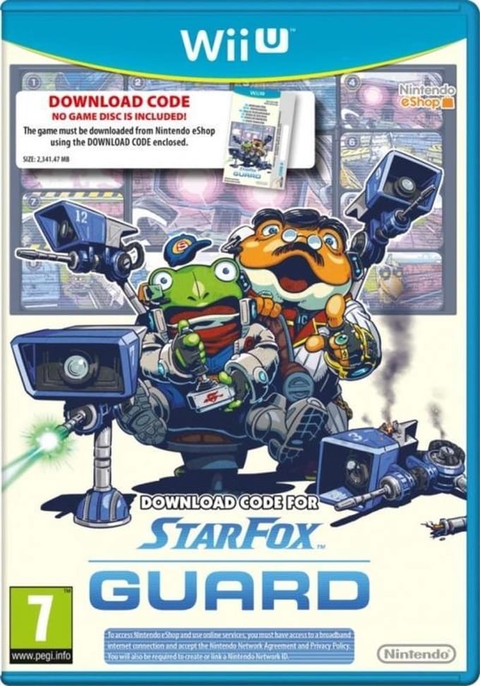 Star Fox Guard (Download Card Only) /Wii-U (DELETED TITLE)
