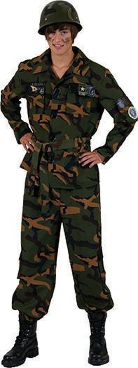 Verkleedpak militair soldaat man Military John 48-50