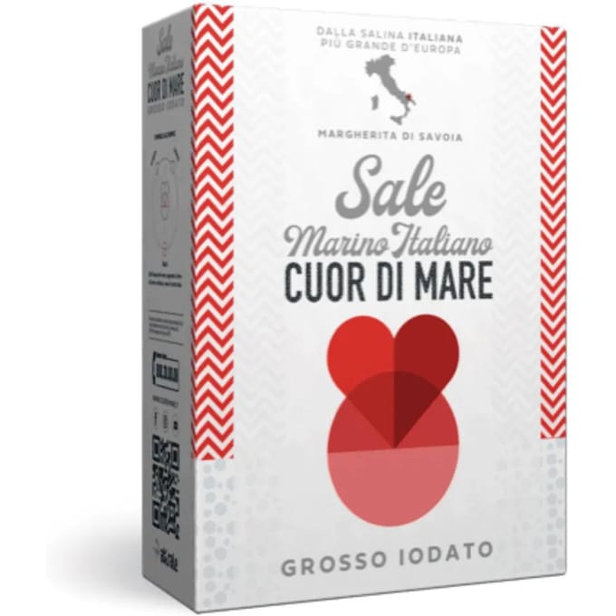 Sel de mer gros grains 1kg - cuor di mare