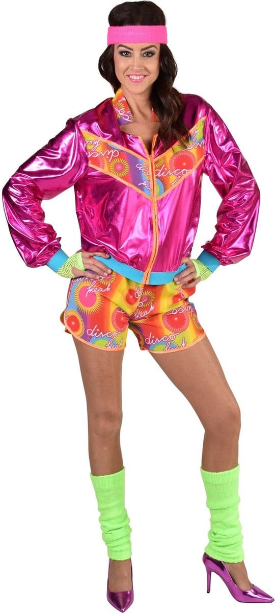 Jaren 80 Roll And Skate In De Disco Freak - Vrouw
