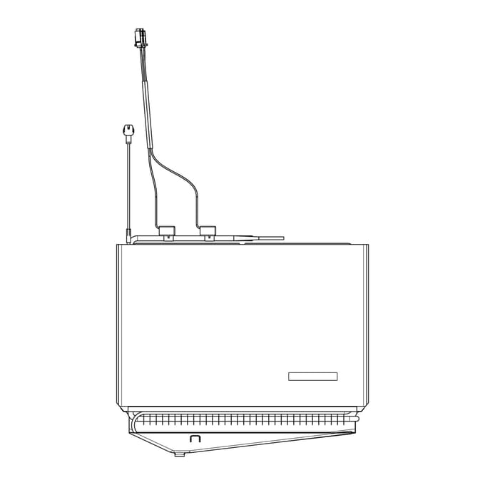 AEG verdamper, set, diepvriezer 2666034026
