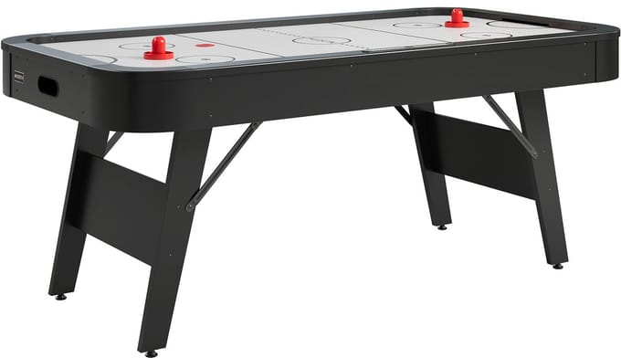 NORTH Zenith Airhockeytafel Zwart/Wit 7FT